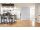 Open-concept space featuring updated flooring and bright, neutral paint at 5367 Cotton Bay W Dr, Indianapolis, IN 46254
