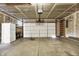 Spacious garage features ample storage space and room for parking vehicles and other items at 5426 Black Bear Cir, Indianapolis, IN 46239