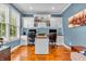 Well-lit office featuring custom cabinetry, a large window, and comfortable seating for a productive workspace at 6071 Sugar Pine Dr, Avon, IN 46123