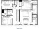 Second floor layout includes four bedrooms, two bathrooms, and laundry room at 7182 Finley Creek Dr, Whitestown, IN 46075