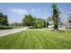 A large, grassy yard with mature shade trees at 804 N California St, Indianapolis, IN 46202