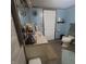 Bathroom featuring a vanity, mirror, and a toilet at 1024 Foltz St, Indianapolis, IN 46241
