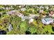 Aerial view showing the house within the community's landscape and a view of the surrounding neighborhood at 10401 Monarch Ct, Noblesville, IN 46060
