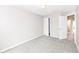 Bedroom features neutral walls, carpet and closet at 12455 Deerview Dr, Noblesville, IN 46060