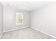 Bedroom features neutral walls, carpet, a window that provides plenty of natural light at 12455 Deerview Dr, Noblesville, IN 46060