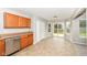 Bright kitchen featuring stainless steel appliances and sliding doors to the backyard at 12455 Deerview Dr, Noblesville, IN 46060