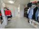 Spacious walk-in closet with ample storage and natural light, ideal for organization and convenience at 1336 Danielle Rd, Lebanon, IN 46052