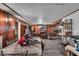 Basement area featuring ample space, furnishings, and wood paneling at 1441 N Euclid Ave, Indianapolis, IN 46201