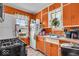 Charming kitchen with vintage appliances and plenty of counter space, ideal for cooking and meal preparation at 1441 N Euclid Ave, Indianapolis, IN 46201
