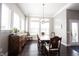 Bright dining room with natural light and beautiful hardwood floors at 14918 Dawnhaven Dr, Westfield, IN 46074
