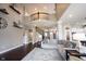 Spacious foyer with a staircase and railing, open floor plan, and natural light at 14918 Dawnhaven Dr, Westfield, IN 46074