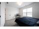 Bedroom offering a calm feel and neutral colors and a black desk, perfect for a restful night's sleep at 15109 Larchwood Dr, Westfield, IN 46074
