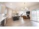 Open-concept with the kitchen and living room connected for the best in entertainment and living at 15109 Larchwood Dr, Westfield, IN 46074