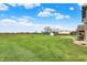Large backyard with trimmed grass, offering plenty of space at 1687 E 600 N, Whiteland, IN 46184