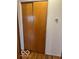 This is a bedroom closet with sliding doors at 2146 Lawrence Ave, Indianapolis, IN 46227