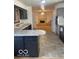 Kitchen featuring granite countertops and a view of the open-concept living space at 2146 Lawrence Ave, Indianapolis, IN 46227