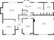 First floor plan showing layout of living room, dining room, kitchen, Gathering room, and garage at 2170 Running Brook Ln, Greenwood, IN 46143