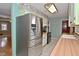 The kitchen features stainless appliances and updated cabinetry, ready for your touches at 218 Demarest Dr, Indianapolis, IN 46214
