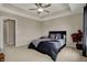 Spacious main bedroom with neutral tones, plush carpeting, and a calming atmosphere at 2627 Congress St, Carmel, IN 46032
