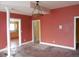 Spacious living room with a chandelier and doorways to other rooms at 2811 S Elm St, Muncie, IN 47302