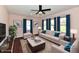 Cozy living room with modern decor, soft lighting, and comfortable seating at 3015 E Sumner Ave, Indianapolis, IN 46237