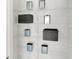 Organized closet with multiple shelves and stylish storage containers at 3326 Wetherby Pl, Danville, IN 46122