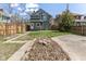 View of backyard, patio, and fire pit for cozy relaxation at 4030 N Illinois St, Indianapolis, IN 46208