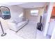 Basement area with natural light and cozy couch at 535 Butterfly Cir, Greenwood, IN 46142