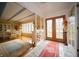 Bright foyer with marble floors, french doors, and natural light at 5918 Camelback Ct, Indianapolis, IN 46250
