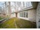 An exterior shot of home's stone patio at 5918 Camelback Ct, Indianapolis, IN 46250