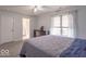 Bedroom featuring a window and ensuite bathroom entrance at 633 Foxboro Dr, Avon, IN 46123