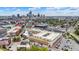 A vibrant aerial view of a city with stunning architecture and a beautiful skyline at 634 Dorman St, Indianapolis, IN 46202