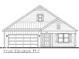 Front elevation of a charming craftsman-style home with a covered porch and attached garage at 8727 Duncan St, Fortville, IN 46040