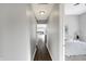 Hallway with kitchen and bedroom views at 8807 Wintergreen Way, Indianapolis, IN 46256