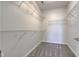 Empty closet featuring wire racks for clothing at 9182 Mulligan Ct, Elwood, IN 46036