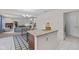 Updated kitchen featuring stainless steel appliances and granite countertops at 10221 Tournon Dr, Fishers, IN 46037