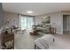 Comfortable living room features modern furnishings and a bright, airy ambiance at 1044 Timber Creek Dr # 4, Carmel, IN 46032