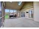 Patio with a view of the yard, an outdoor grill, and a sliding glass door entrance at 10934 Haig Point Dr, Fishers, IN 46037