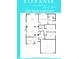 A detailed floor plan showcasing the layout of the house and its room placements at 11182 Black Gold Dr, Noblesville, IN 46060