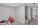 Spacious basement area with tile flooring and stairs at 1139 E 35Th St, Indianapolis, IN 46205