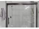 Modern shower with glass enclosure and tile at 1139 E 35Th St, Indianapolis, IN 46205