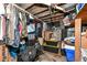 Unfinished basement area providing ample storage space and utility access at 1270 Eugene St, Indianapolis, IN 46208