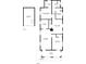 Detailed floor plan showcasing the layout of the house, including the basement, bedrooms, and kitchen at 1270 Eugene St, Indianapolis, IN 46208