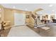 Grand entryway with staircase, hardwood floors, and ample space at 13214 Mink Ln, Carmel, IN 46074