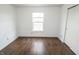 This bedroom offers natural light from the window and closet storage space at 15398 Border Dr, Noblesville, IN 46060