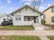Charming single-Gathering home with a manicured lawn and inviting porch steps at 270 W Broadway St, Shelbyville, IN 46176