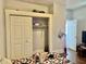 Bedroom featuring closet and a view to an open door at 323 E Adams St, Franklin, IN 46131
