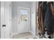 Bright entryway with tile flooring and a view of the front yard at 4815 Winthrop Ave, Indianapolis, IN 46205