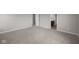 Neutral bedroom with ample space and open access to a private bathroom at 4960 Cinnabar Trl, Brownsburg, IN 46112