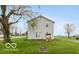 Traditional two-story home with backyard and quaint picnic table at 5973 Masten Rd, Coatesville, IN 46121